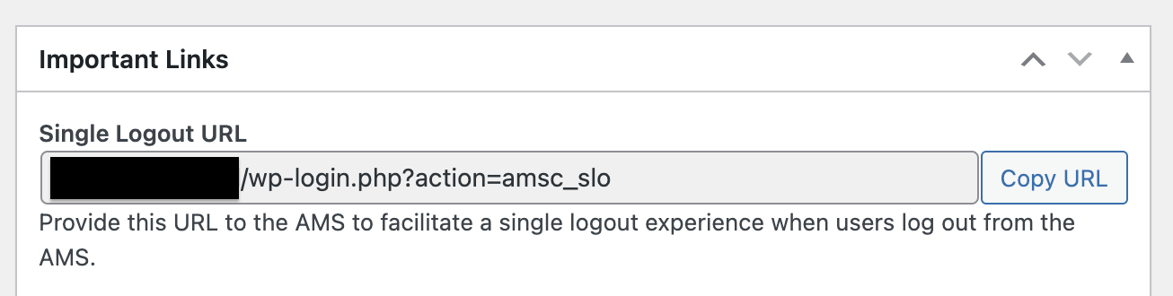 Single Logout URL